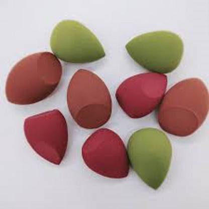 BARBERPROFESSIONAL  Blender Set of 10 Makeup Beauty Blender Spong Puff …