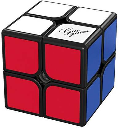 Cubelelo GuoGuan Xinghen TSM 2x2 Black (Magnetic) Speedcube Highspeed Magic Cube Puzzle