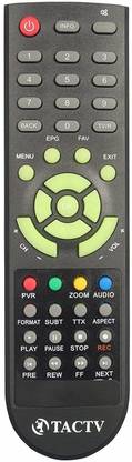 JASME TACTV Compatible Remote Control for ORIGINAL T. Nadu Government Cable TV (TACTV) Set Top BOX TACTV, T. NADU GOVT. SET TOP BOX Remote Controller