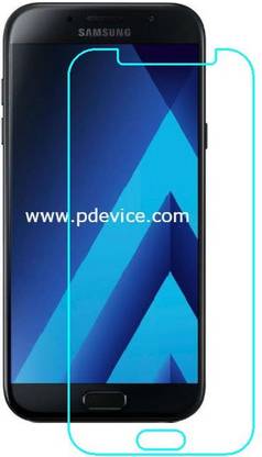 RVK Edge To Edge Tempered Glass for Samsung Galaxy A7 (Single Sim)