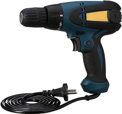 XDLB AB-10 Electric Screwdriver Machine Cum Drill Machine with Reverse Forward & Torque Adjustment System. Pistol Grip Drill (10 mm ) Collated Screw Gun