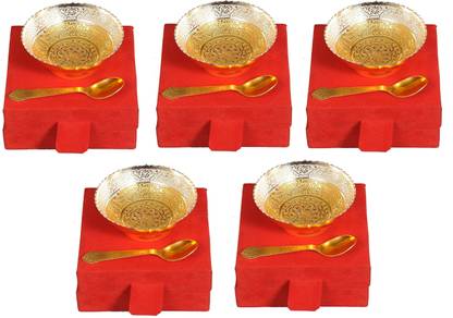 Arsalan MORE PATTI 4 INCH BOWL SET OF FIVE PIECES Bowl Serving Set