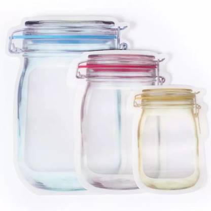 Kiara Creation Bottle Shape Pouch Plastic Storage Pouch