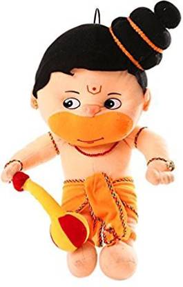 Agnolia Perfect gift cute Indian God Hanuman Ji stuffed soft plush toy 28 cm  - 28 cm