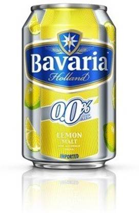 Bavaria Lemon Non Alcoholic Malt Beer Drink 330 ml Each Pack of 3 ( Total 990 ml ) Can