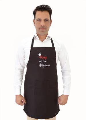 SWITCHON Polyester Chef's Apron - Free Size