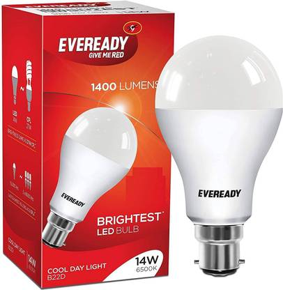 EVEREADY 14 W Basic Standard B22 D LED Bulb