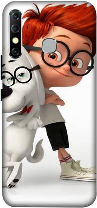 NAVYA Back Cover for INFINIX HOT 8 ( CUTE CARTOON, WALLPAPER) PRINTED BACK COVER