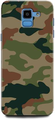 INDICRAFT Back Cover for Samsung Galaxy J6 ARMY, TXTURE, UNIFORM, MILITARY, COMO, DRESS CODE