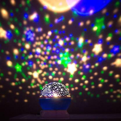 GVLK GEARS Sky Star Master Night Light Projector USB Lamp Led Projection Night Lamp Single Disco Ball