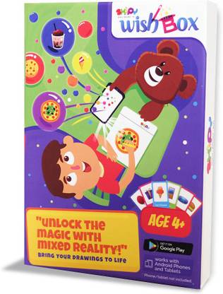 SKIPY WishBox - Drawing & Coloring Activities Kit using Mixed Reality
