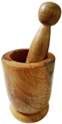Isha services Wooden Handmade,Okhli,Grinder,Kharal,Khalbatta Wood Masher Wood Masher