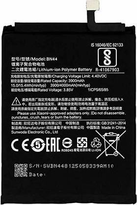 KPS Mobile Battery For  Mi Redmi Mi Redmi Note 5 -BN44