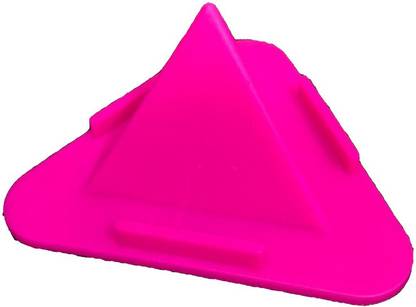 APITREE Triangle Pyramid Shape Mobile Stand/Holder Mobile Holder/Hard Plastic/ Single Multicolor Mobile Holder