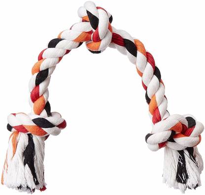 Paaltu 3 Knot Rope Toy for Dog Cotton Chew Toy, Fetch Toy, Tough Toy, Soft Toy For Dog