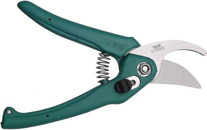 CRAZYGOL Garden Scissors 1ps (green) Gardening cutter Bypass Pruner