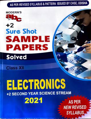 Modern Abc +2 Second Year Sample Paper Solved Class 12 Electronics