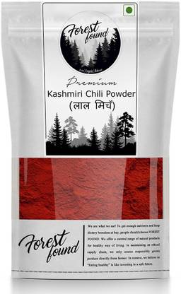 FOREST FOUND Authentic Kashmiri Red Chilli Powder | Lal Mirch |Pure And Ready To Use, Kashmir Origin