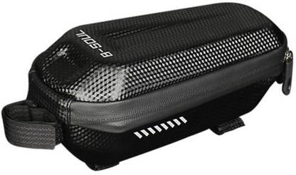 TUHI Bicycle Front Tube Frame Bag Large Capacity Hard Shell Rainproof Case Bicycle Phone Holder