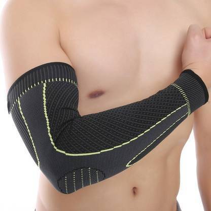 KK Konex ELBOW BRACE COMPRESSION SUPPORT FOR JOINT AND MUSCLE PAIN Support (Multicolour) Elbow Support