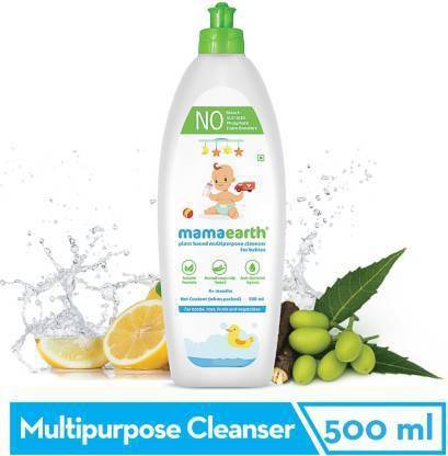 Mamaearth Plant-Based Multi Purpose Cleanser For Babies - PACK OF 2 (500ML X2)