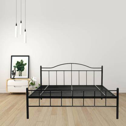 VYOM DESIGN Svelte Metal King Bed
