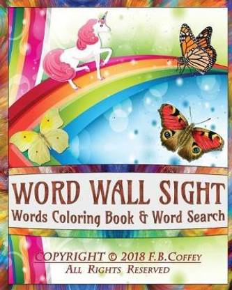 Word Wall Sight Words Coloring Book & Word Search