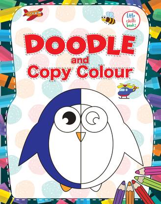 Doodle and copycolouring