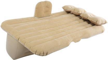 AKKI all type CAR & SUV & MPV suitable light weight UNIVERSAL multi functional inflatable AIR SOFA BED tourism kit with electric AIR PUMP & PILLOW & carry BAG under comfortable CAR TRAVEL SLEEPING set & seating relaxing CHAIR use Car Inflatable Bed Car Inflatable Bed