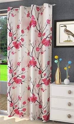 Flipkart SmartBuy 214 cm (7 ft) Polyester Semi Transparent Door Curtain Single Curtain