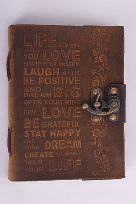 CRAFT CLUB CC-1442 A5 Diary Unruled 200 Pages