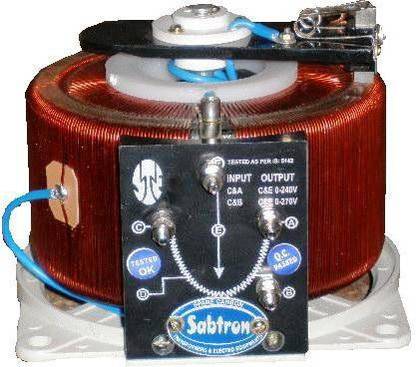 sabtron 10 AMPS SINGLE PHASE OPEN TYPE VARIABLE TRANSFORMER 10 A Rotary Dimmer