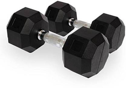 ArrowMax BEST IN CLASS MADE IN INDIA HEX-DUMBBELLS FOR BEST WORKOUT - 1.5 KG PAIR Fixed Weight Dumbbell