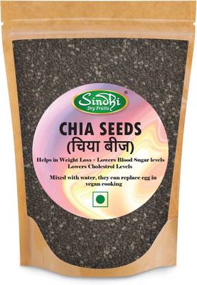 Sindhi Dry Fruits Premium Quality Chia Seeds (900 GMS) Chia Seeds