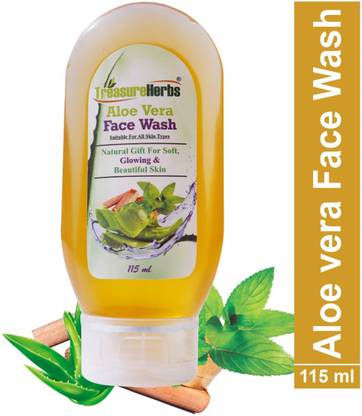 TreasureHerbs Aloe Vera Face Wash