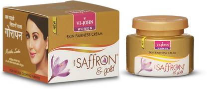 VI-JOHN Saffron Fairness Cream Gold Pack Of 5