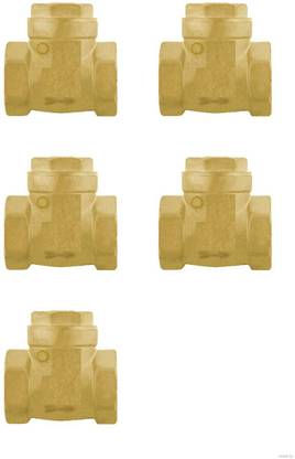 raj enterprises ASED059-HORIZONTAL NON RETURN VALVE (NRV) 1/2 INCH/CHECK VALVE HEAVY QUALITY Check Valves