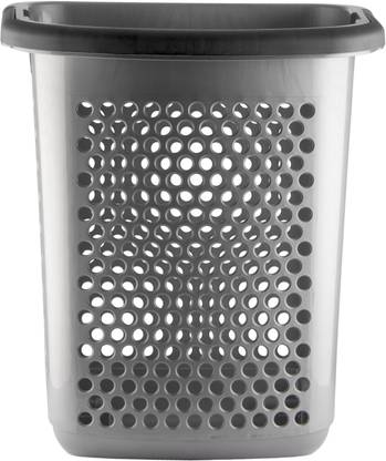POLYSET 53 L Silver Laundry Basket