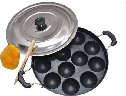 GANESHA Aliminium Appam Patra, with 2 Side Handle and Stainless Steel NA Pan 22 cm diameter with Lid (Aluminium, Non-stick) NA Pan 22 cm diameter with Lid 1 L capacity (Aluminium, Non-stick) deal from flipkart GANESHA Aliminium Appam Patra, with 2 Side Handle and Stainless Steel NA Pan 22 cm diameter with Lid (Aluminium, Non-stick) NA Pan 22 cm diameter with Lid 1 L capacity (Aluminium, Non-stick) deal from flipkart