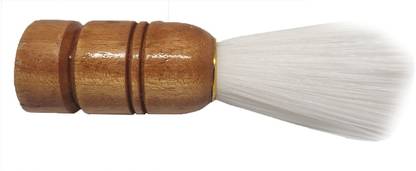 lookat Beard  For Styling And Shaping Tool  Natural Bristles Beard Care And Styling Accessories For Men, 20 Gram, Brown, Pack of 1 Shaving Brush