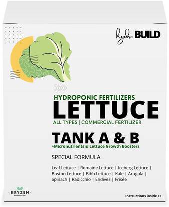 hydroBUILD Hydroponic water soluble fertiliser for all types lettuce (500 litter fertigation water) Fertilizer