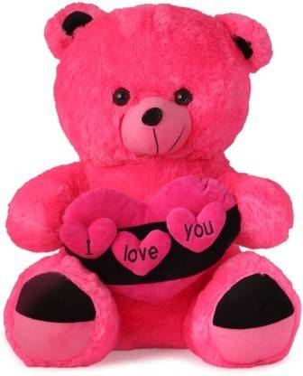 teddy sales Pink color I Love you Heart teddy bear  - 21 inch