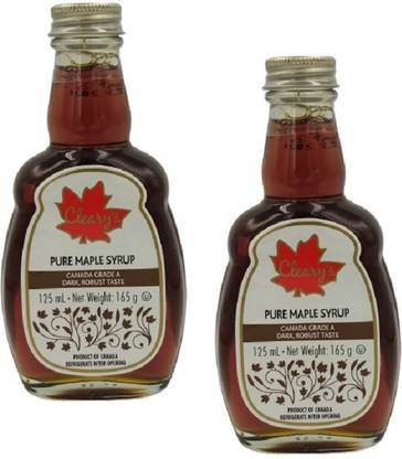 Cleary's Pure Maple Syrup -125 ml (Imported) (Pack of 2) Maple