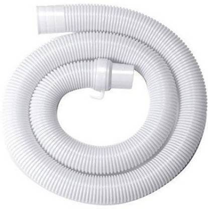 Torzen 1Meter Washing machine drain Outlet pipe Corrugated Plastic Outlet/Drain/Extension Hose Suitable for All Fully/Semi Automatic Washing Machines Outlet ( 1 Meter) Hose Pipe Hose Pipe (White) Hose Pipe