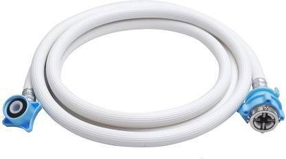 NIPRAM NATIONAL 3 METER Cold & Hot Water INLET PVC PIPE HOSE For Fully Automatic Top / Front Load / Loading Washing Machine Compatible With All Brands (LG, Samsung, Whirlpool, Godrej, Videocon, Panasonic, IFB, Bosch, Onida, Electrolux, Haier, Intex, GEM and Other Brands ) and All Sizes ( 5kg, 5.2kg, 5.5kg, 6kg, 6.2kg, 6.5kg, 7kg, 7.2kg, 7.5kg, 7.8kg, 8kg, 8.2kg, 8.5kg & 9kg) With Adapter to Connect With Tap Washing Machine Inlet Pipe Washing Machine Inlet Hose