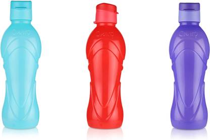 Oxaro Curve Fridge Water Bottle, Set of 3 1000 ml Bottle