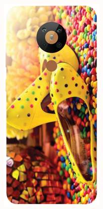 Everything. Back Cover for Nokia 5.3 ( Stone With Heel Shoe Print )