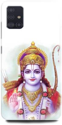 INDICRAFT Back Cover for Samsung Galaxy A51 RAM JI, JAI SHREE RAM, LORD RAM, GOD