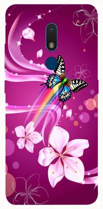 Everything. Back Cover for Nokia C3 ( Butterfly Print )