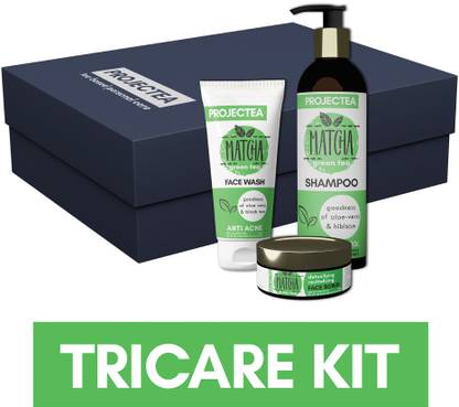 PROJECTEA Matcha Green Tea Tri Care Kit